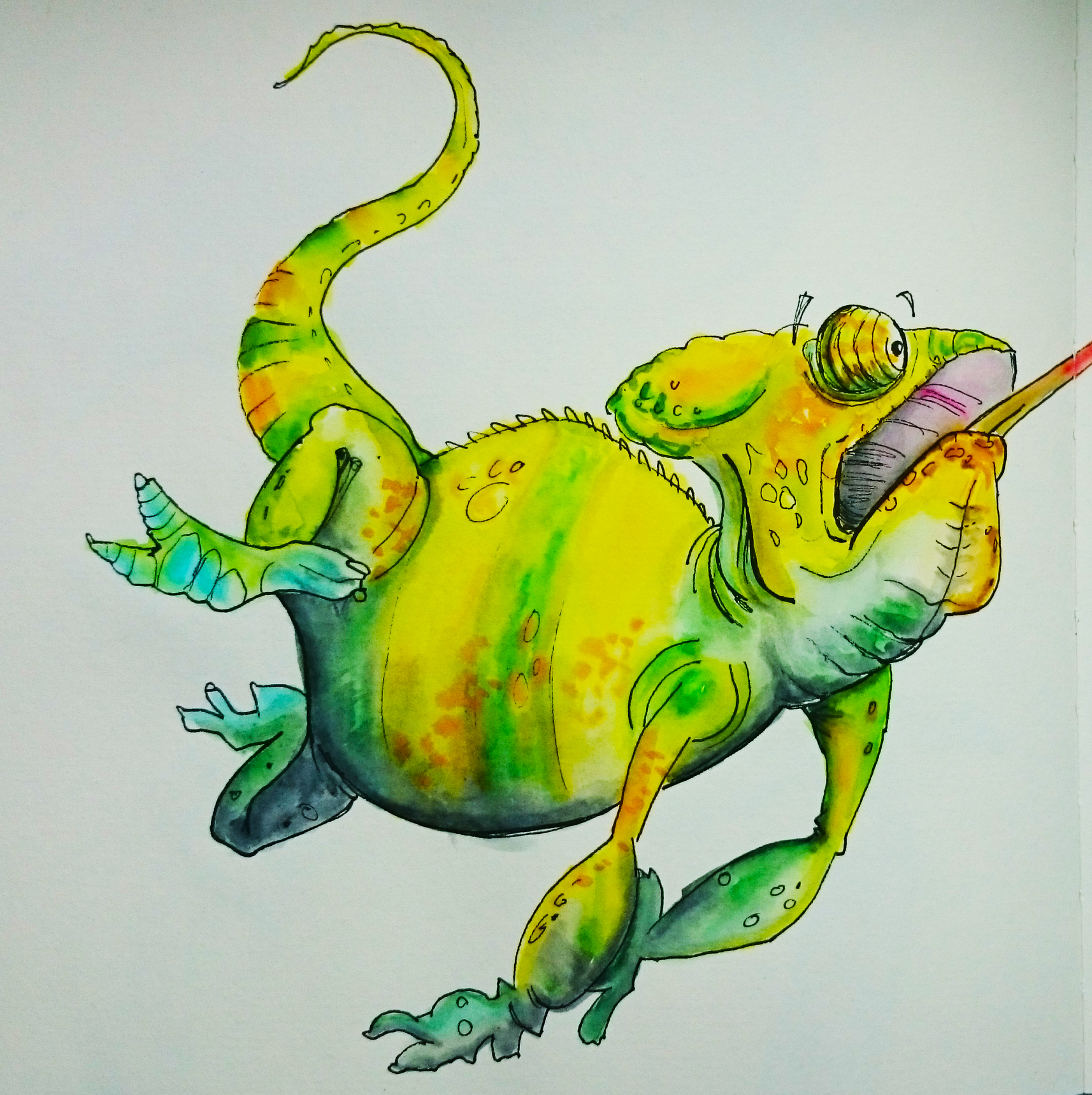Zeichnung: Chameleon